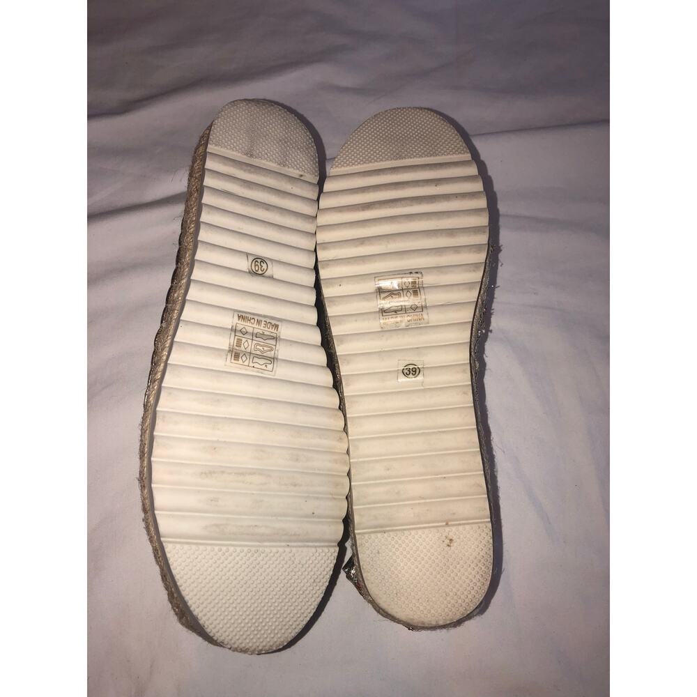 Patrizia Spring Step Maylis Embroidered Espadrilles Size 39 8-8.5 Boho Flats - Picture 9 of 9
